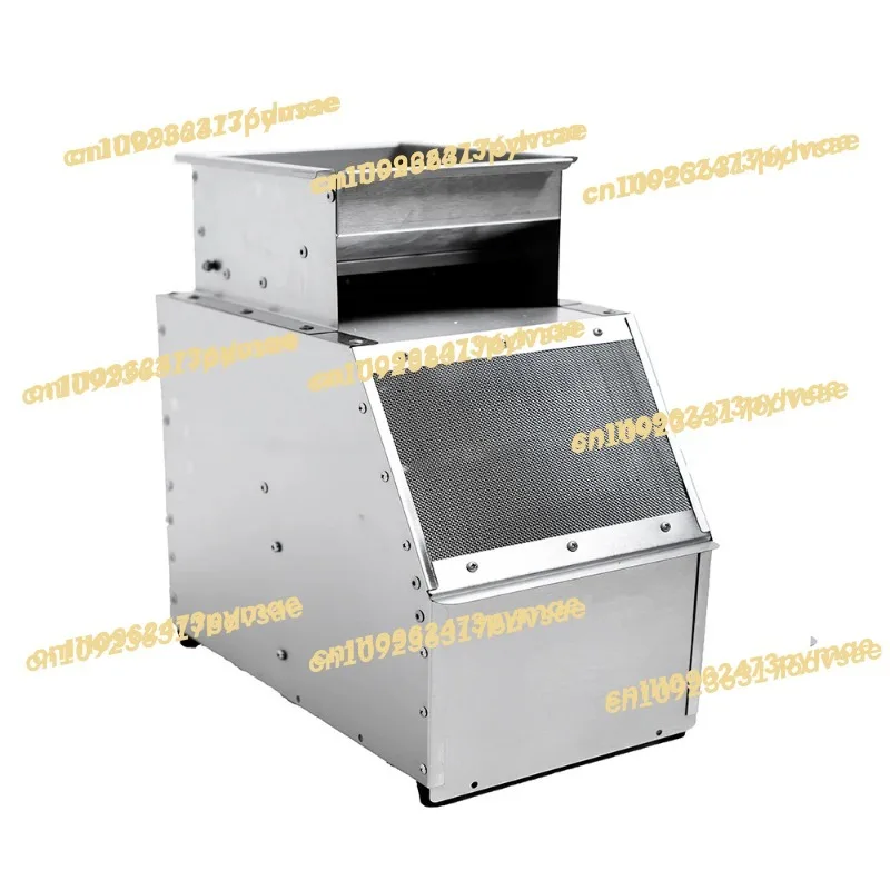 Electric Grain Shell Blower Winnower Winnowing Machine Birds Feed Wind Sheller Adjustable Blowing Machine with Vibration Motor