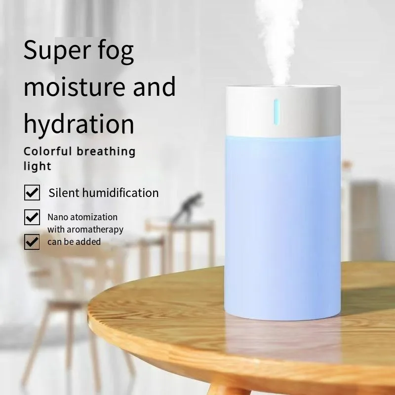 Mini humidificateur d'air intelligent de grande capacité pour la maison, lampe d'aromathérapie, cadeau, documents, escales, bureau, nouveau