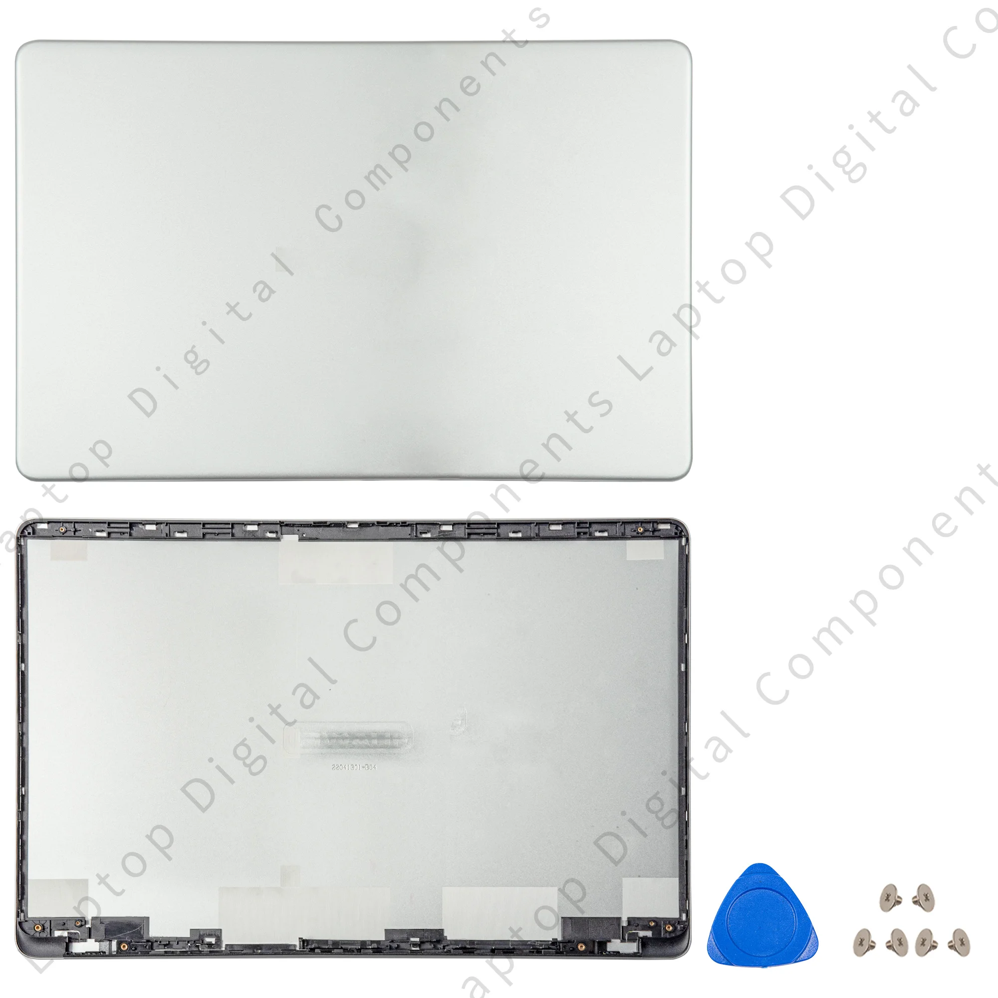 NEW Original Case For HUAWEI MateBook D MRC-W50 MRC-W60 MRC-W10 PL-W19 Laptop LCD Back Cover Front Bezel Silver/Black/Grey Color image 4