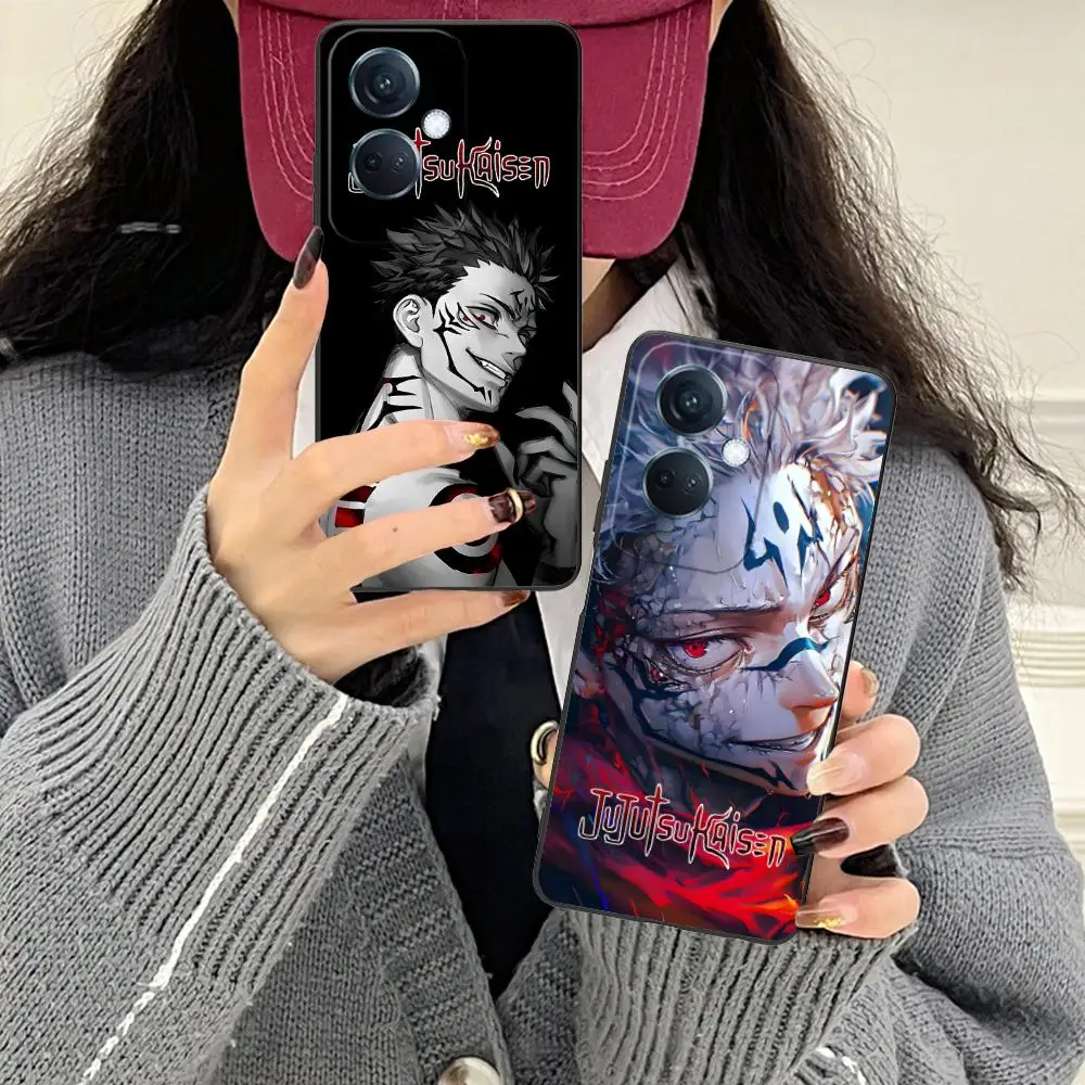 

Чехол для телефона Jujutsu Kaisen Sukuna для OPPO Find X9 X8 X7 X6 X5 X3 X2 Plus s Pro Ultra Lite, с красочным принтом, роскошный