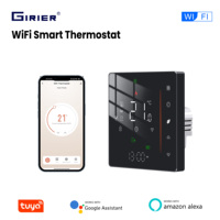 GIRIER Tuya Smart Thermostat WiFi Programmable Temperature Controller for Water/Gas Boiler/Electric Floor Heating Supports Alexa