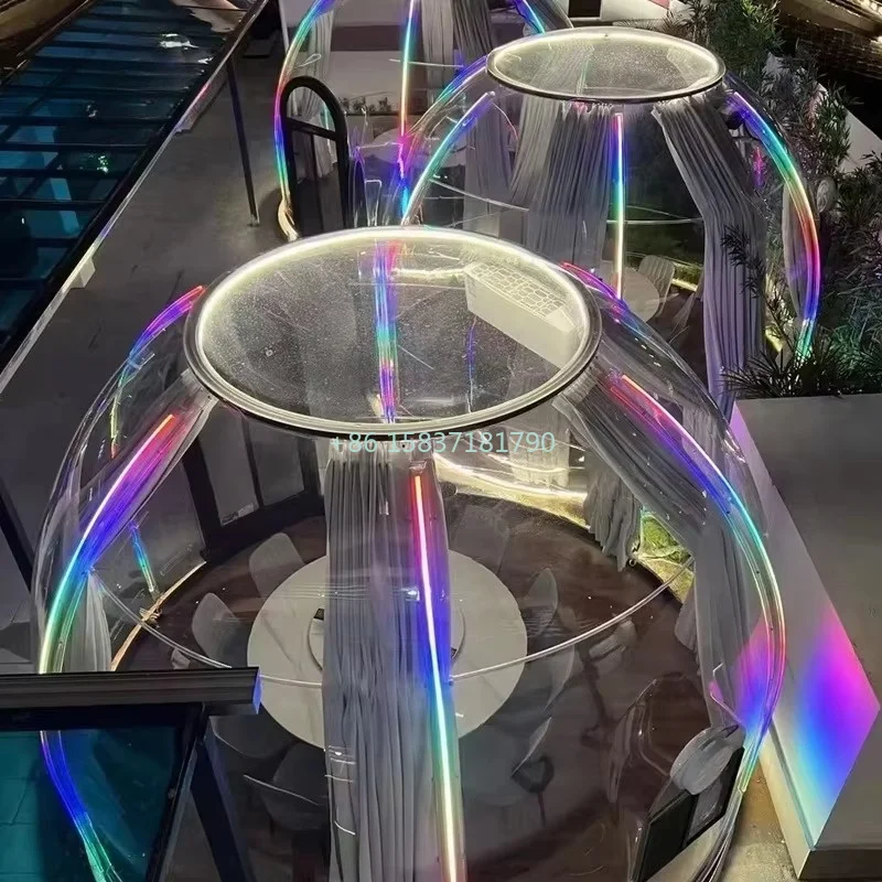 New Arrival Bubble House Beautiful Starry Sky Room PVCDome Tent Igloo Tent Bubble Room Beautiful Starry Sky Room Tiny House