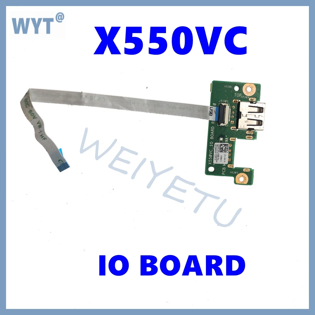 X550VC IO BOARD For Asus X550CL X550CC X550V X550VC X550VC X550V A550V R501V Laptop USB board IO BOARD