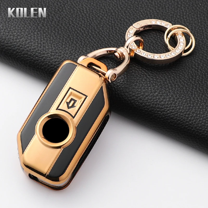 Luxury Key Case Cover Fob For BMW R1250GS R1200GS C400gt F750GS F850GS K1600B K1600GT R1200RS R1200RT F900R F900XR Motorcycle