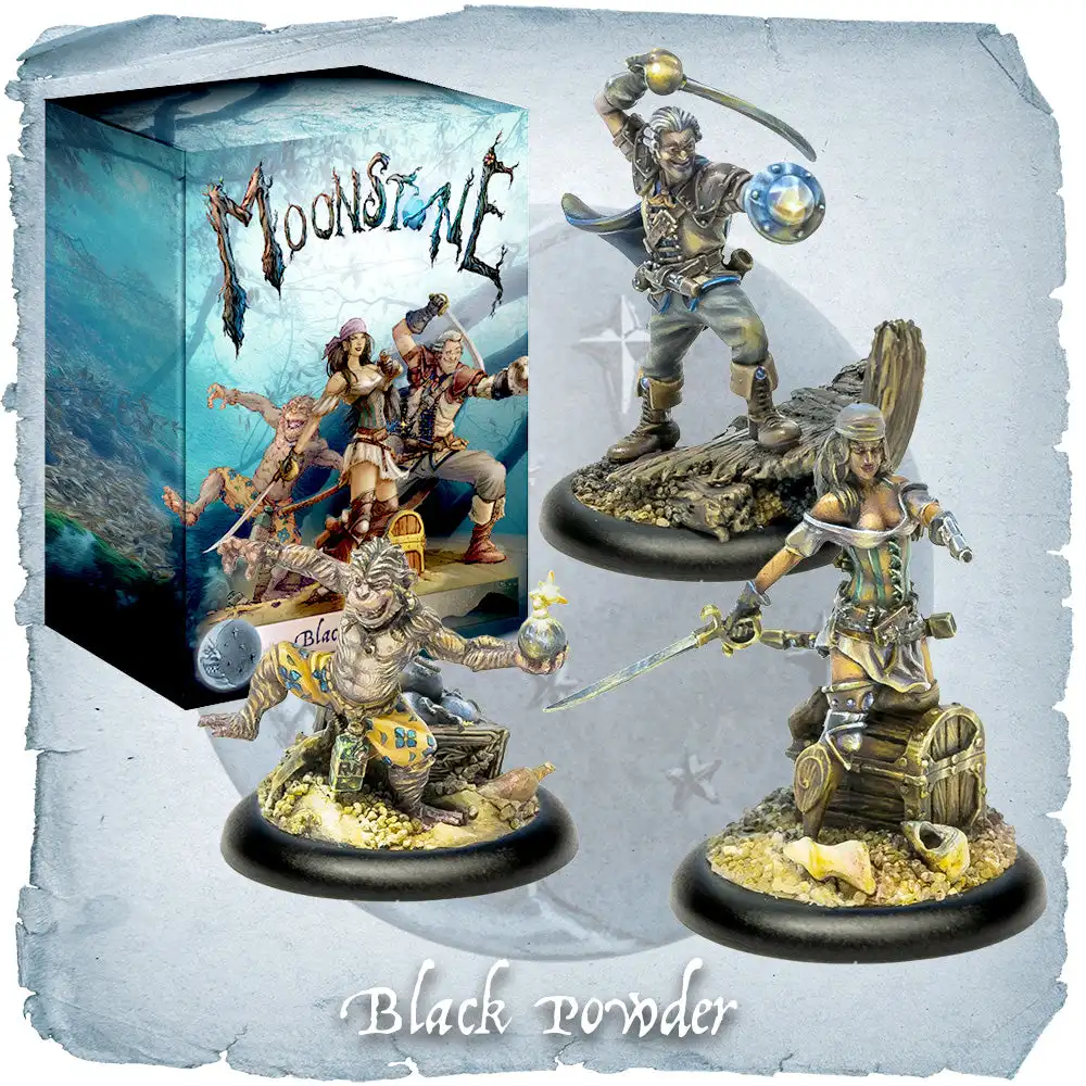 Modellbausatz Resin Kit 28571 MoonStone Black Powder