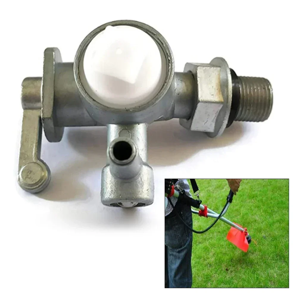 1pc 12mm Thread Fuel Tank Tap For Robin EY20 EY28  Lawn Mower Parts Oil Switch Mower Garden Power Tools Accessories