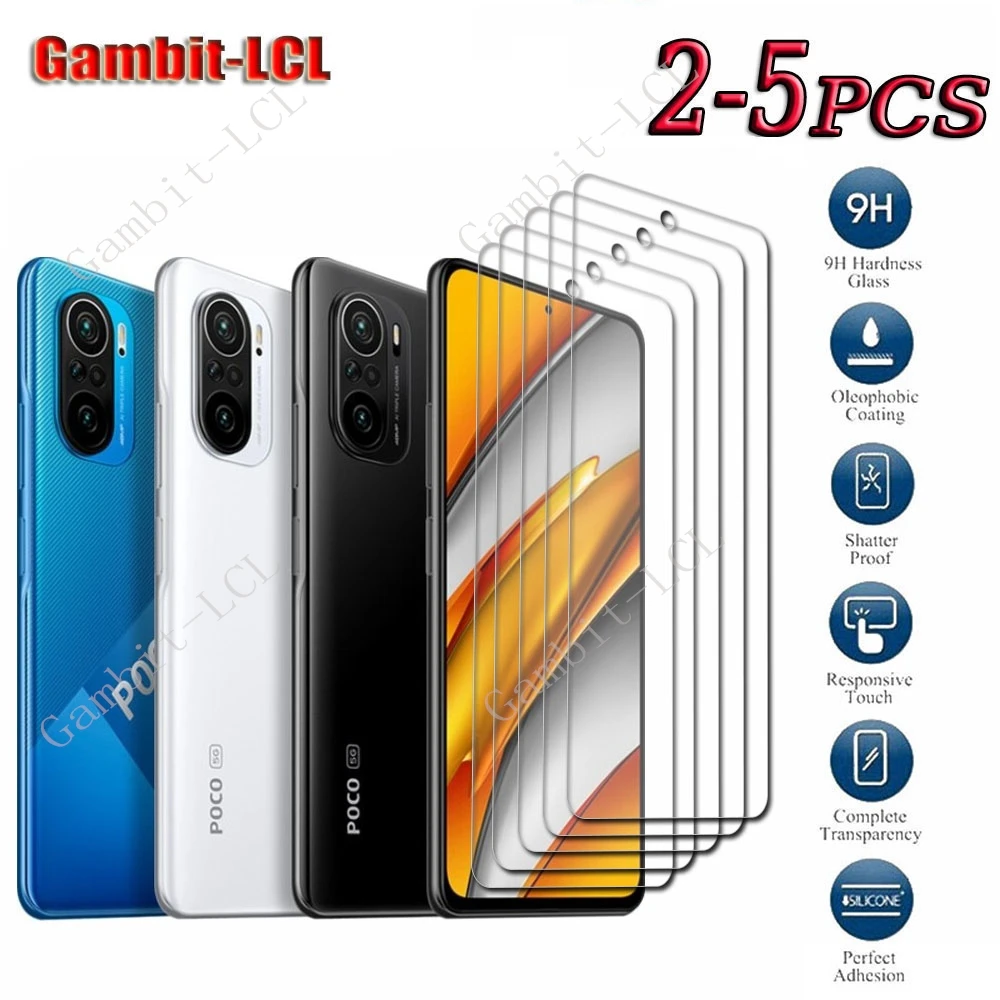 2-5PCS 9H HD Tempered Glass For Xiaomi Poco F3 ON PocoF3 Redmi K40 RedmiK40 Mi 11X Mi11X 6.67