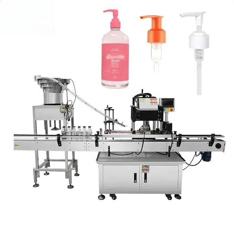 Automatic Bottle Capper Sealing Capping Tightening Lid Capping Machine For Plastic Jar Glass Bottle Screw Capper Capping Machine