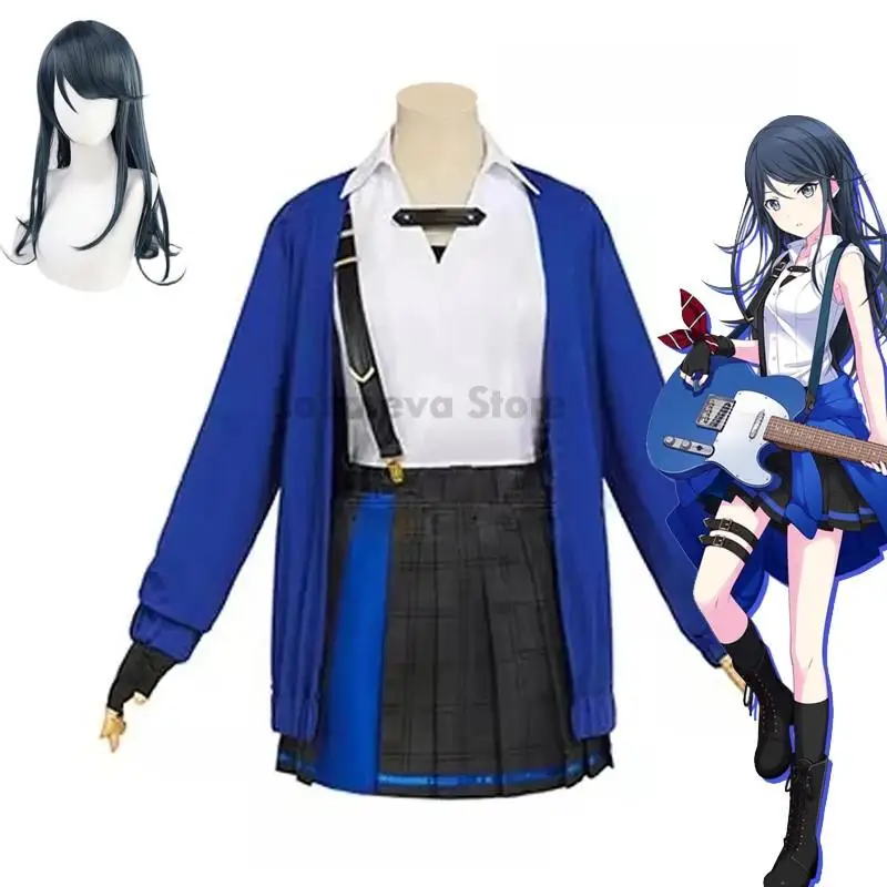 Progetto Sekai Colorful Stage Cosplay Tenma Saki Hinomori Shiho Hoshino Ichika Mochizuki Honami Leo/bisogno di parrucche Costume Cosplay