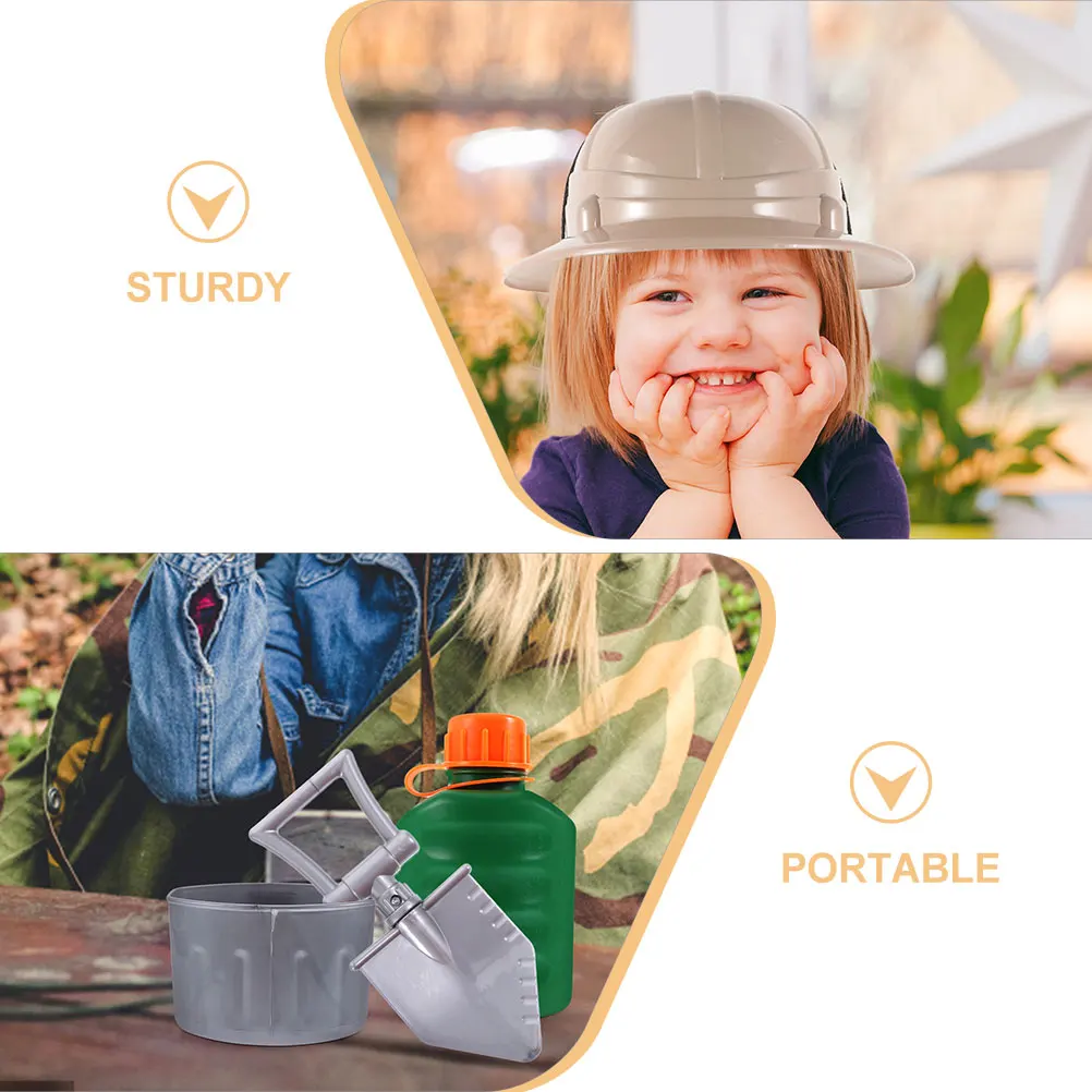 Rekwisieten Ontdekkingsreizigers Kostuumaccessoires Gereedschap voor kinderen Kit Kinderen Decoratief gereedschap Jungle Thema Camping Speelgoed