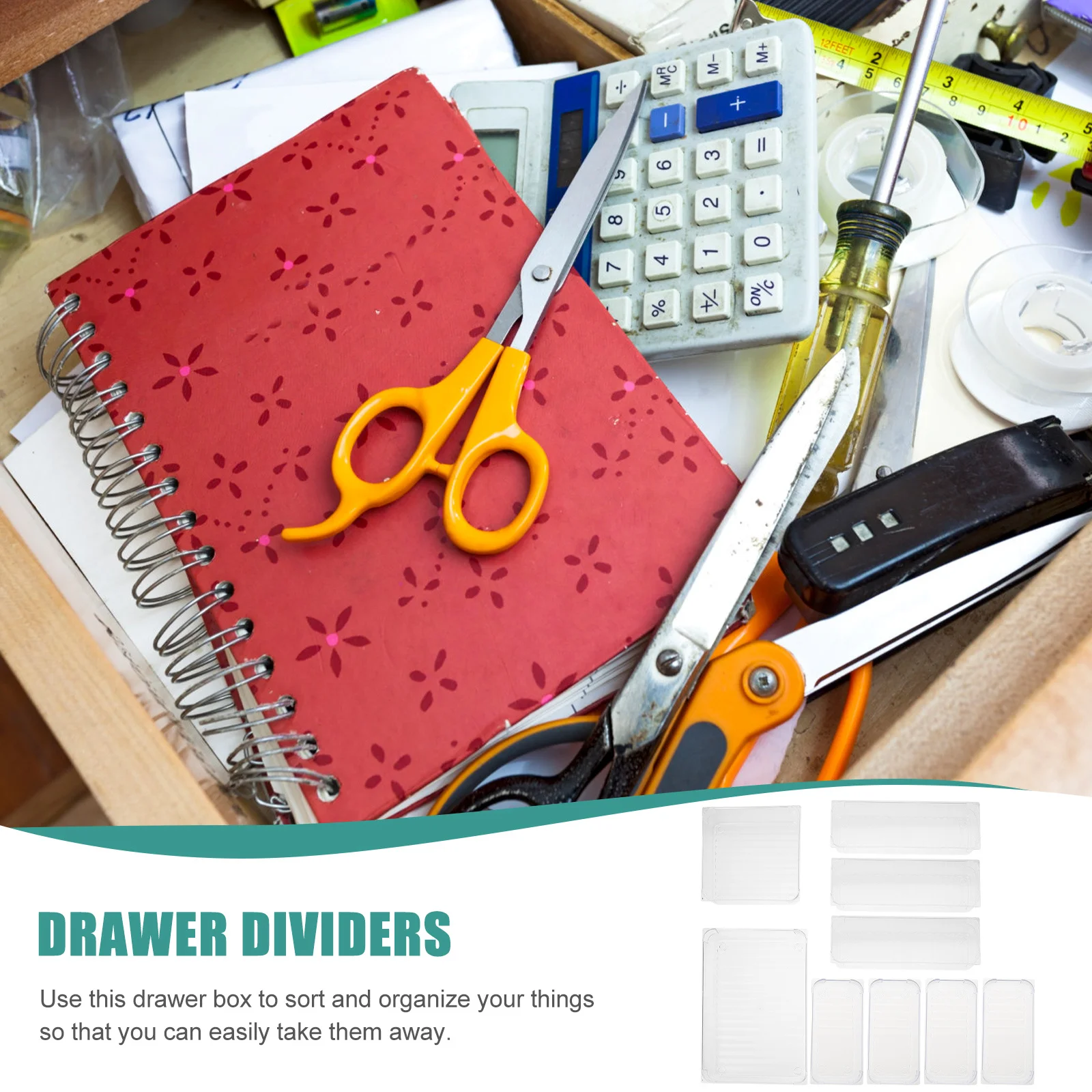 

1 Set Of Drawer Storage Boxes Premium Acrylic Organizer For Desk Bathroom Closet Kitchen Sundries Makeup Stationery Compartment