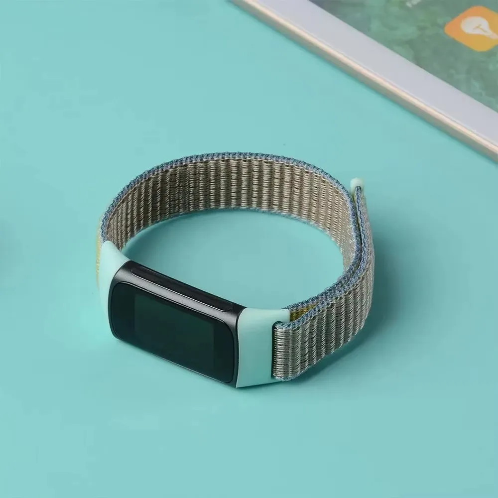 Nylon Loop Braided Strap for Fitbit Charge 6/5 Smart Watch Replaceable Wristband for Fitbit Charge 5/6 Breathable Band Bracelet