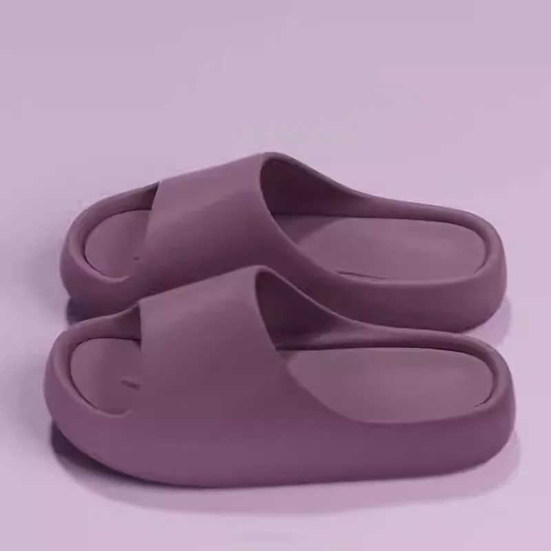 Bathroom Anti Slip And Odor Slippers For Women Indoor Household Use Crystal Jelly Slippers Summer Soft Soled Versatile Home