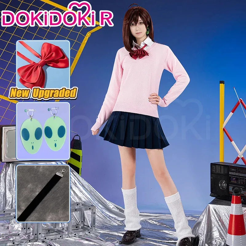 أزياء مومو أياسي الجديدة لعام 2025 أزياء أنيمي داناندان التأثيرية DokiDoki-R Okarun شعر مستعار كين تاكاكورا و DA DA ★   هاكسيبا.