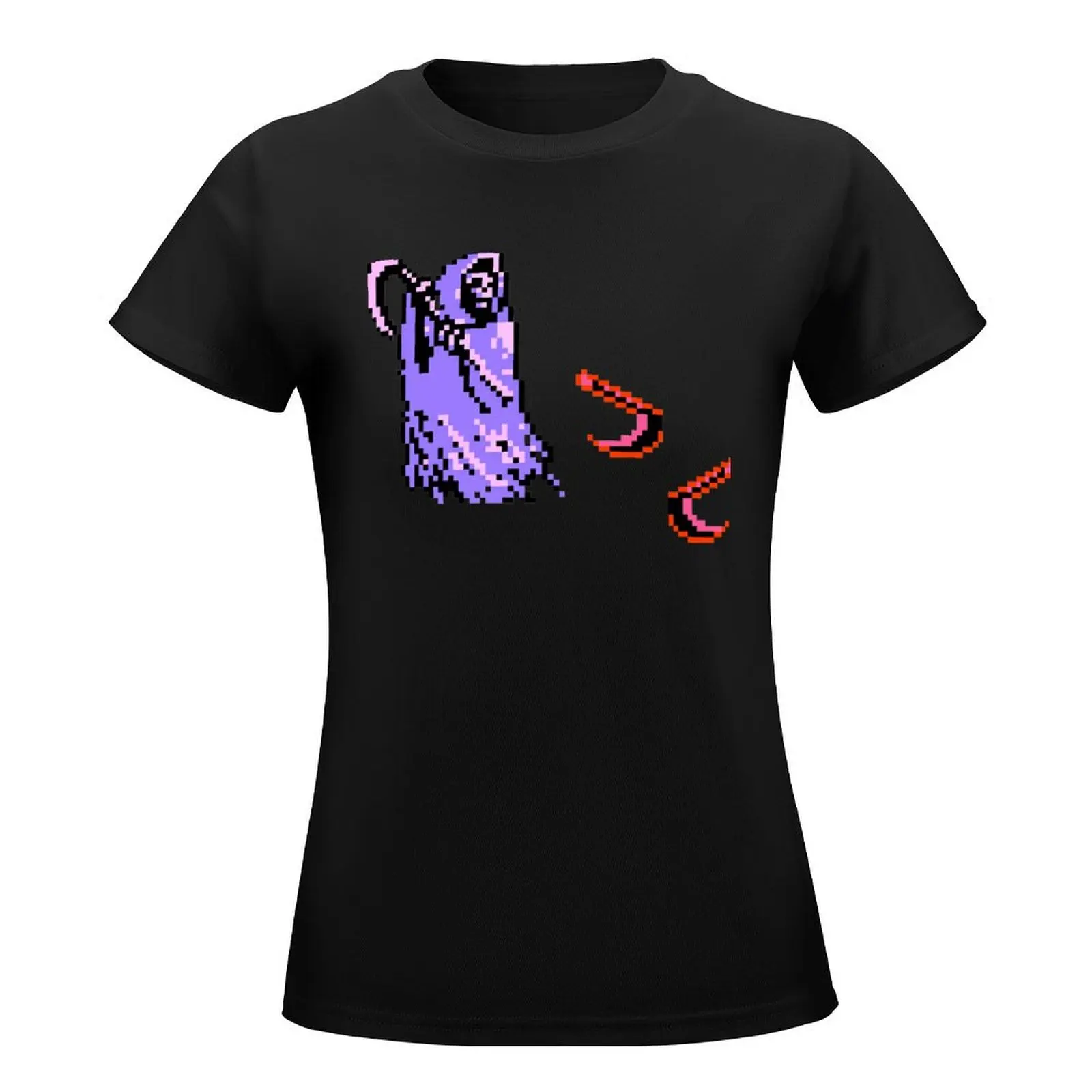 Castlevania Death T-Shirt customizeds graphics lady clothes Female clothing tops Women