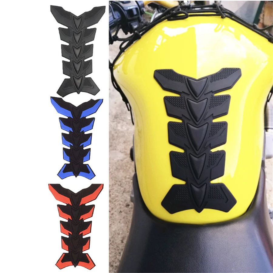 Motorcycle Stickers Rubber Fish Bone Decals Self-adhesive for SUZUKI VZ800 Marauder Bandit 650S RGV250 VS800 Intruder