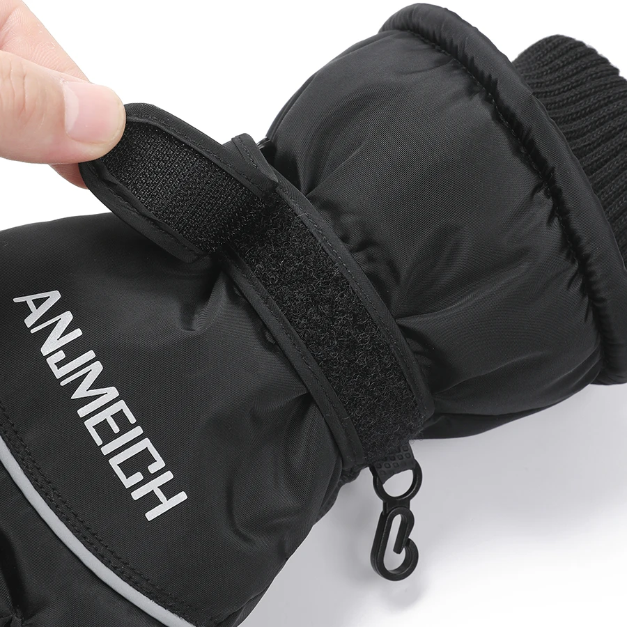 Guanti da sci caldi invernali professionali da uomo E da donna, guanti da neve caldi, guanti da moto impermeabili, touch screen Smile 506