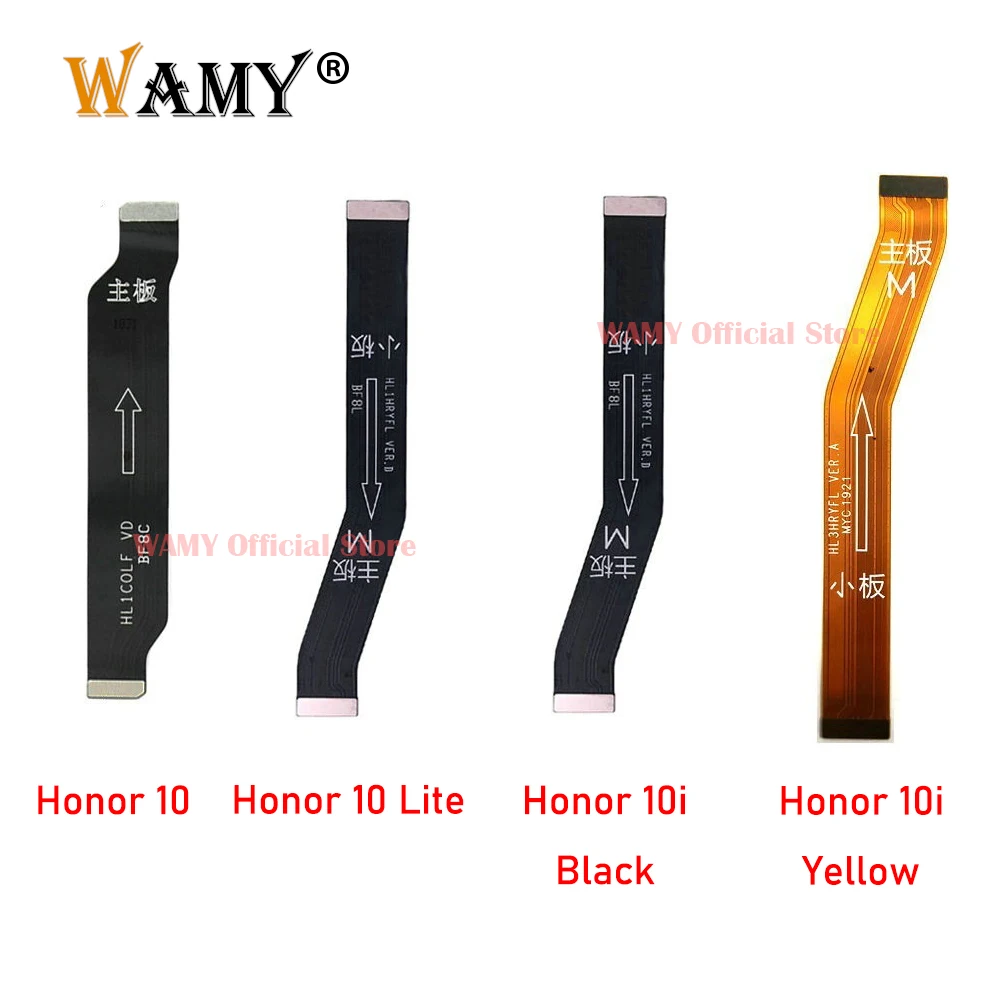 WAMY New Main Board Motherboard Connector Board Flex Cable For Huawei Honor 10 / Honor 10 Lite / Honor 10i Replacement