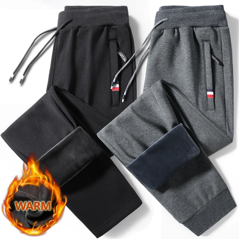 

Winter Warm Pants Men Cotton Fitness Sportswear Tracksuit Bottoms Skinny Sweatpants Trousers Track Pants Mens Joggers M-8XL 15