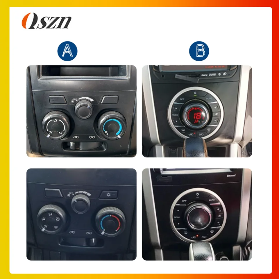 9 Inch For Isuzu D-max MU-X 2015-2019 Car Radio Head Unit Android