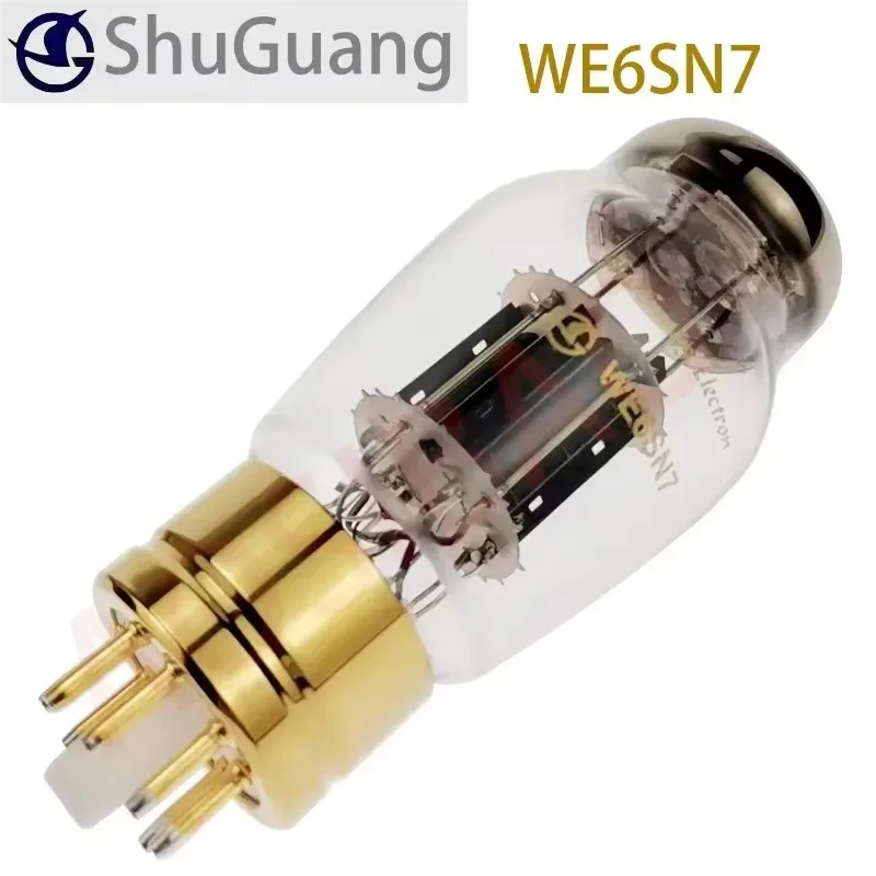 SHUGUANG  WE6SN7 6SN7 Vacuum Tube Precision pairing Valve Replaces  CV181 6H8C 6N8P 6SN7 Electronic tubes For Amplifier