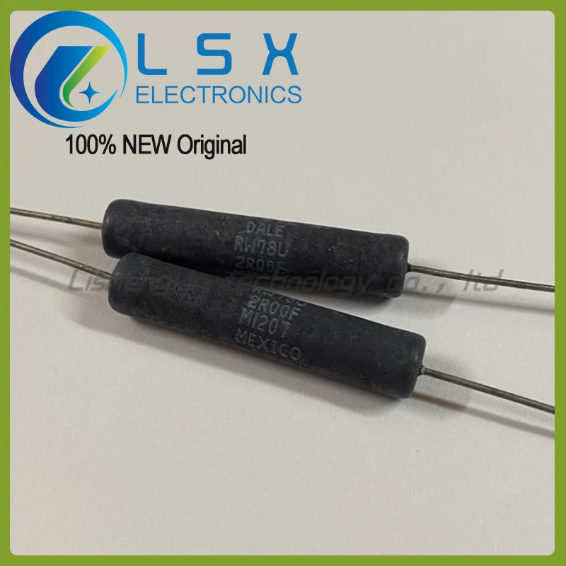 5-10 قطعة DALE 2R 2Ω 10 واط 1% RW78U2R00F Wirewound المقاوم جديدة ومبتكرة