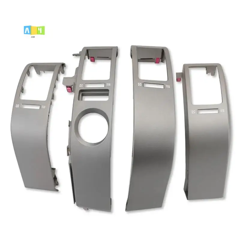 

A04E-2PCS Front Dashboard Vent Panel For Toyota Prius 2004-2009 Air Conditioner Outlet Frame