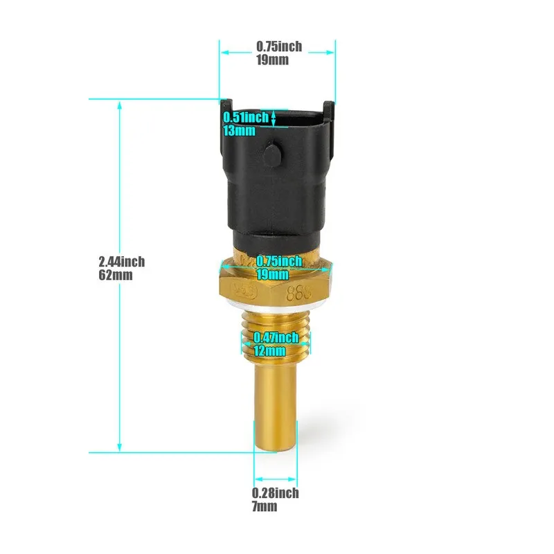 Car Engine Coolant Water Temperature Sensor 278001016 RF1701SR133JU 0281002209 0280130131 278002895 Fit For SeaDoo GTX GTI RXT