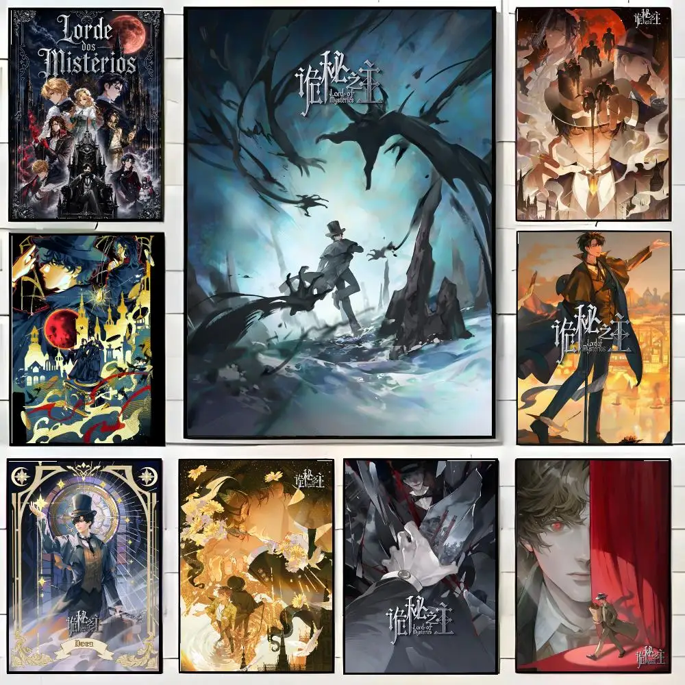 Lord Of Mysteries Treasure Poster High-definition Waterproof Poster Stickers Suitable For Bedroom Living Room Home Decoration