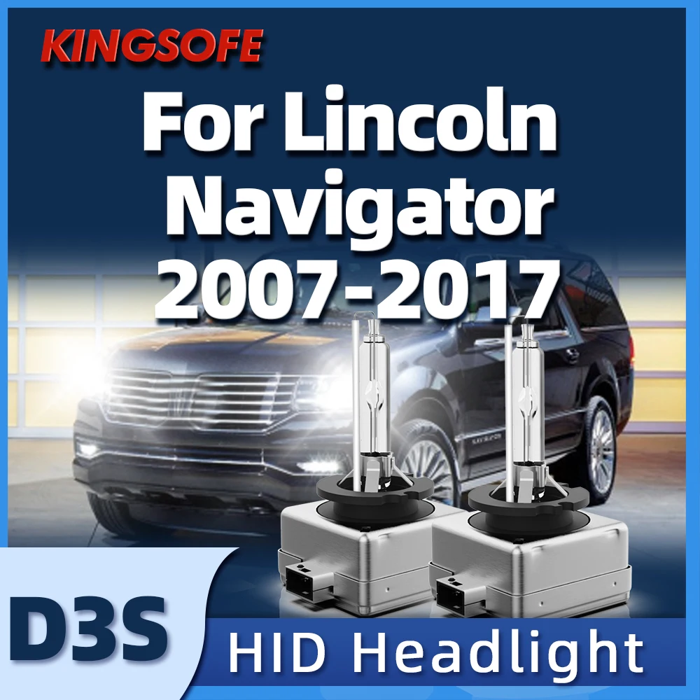 

Xenon HID D3S Car Bulb Headlight 6000K High Low Beam For Lincoln Navigator 2007 2008 2009 2010 2011 2012 2013 2014 2015 20162017