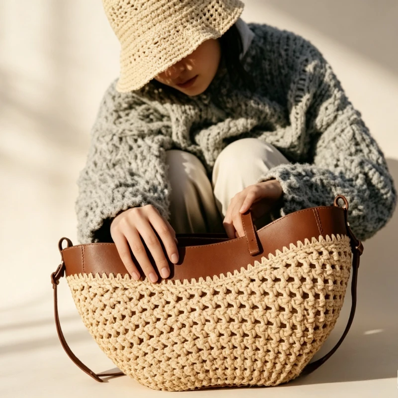 Popular Ladies Messenger Bag, Leather Tote Bags For Women In Elegant Famous Designer High-Quality Style