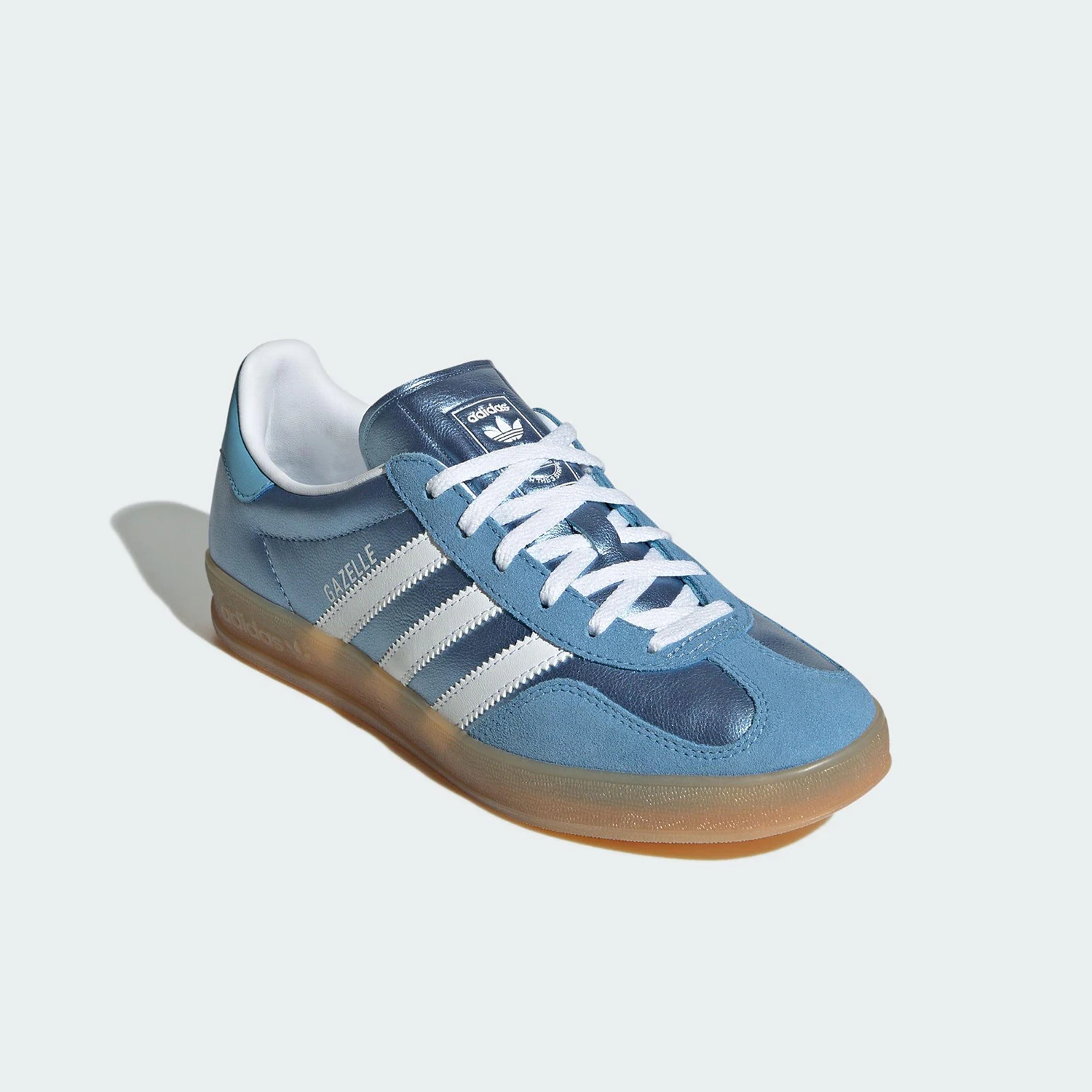 Adidas Authentic Three Leaves Women's Metal Leather Classic Casual Sneakers JS1407