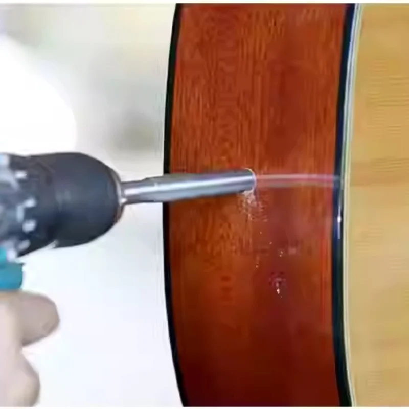 Tail pin pickup hole opening reamer alloy steel drill folk guitar acoustic guitar repair luthier tool guitar tool