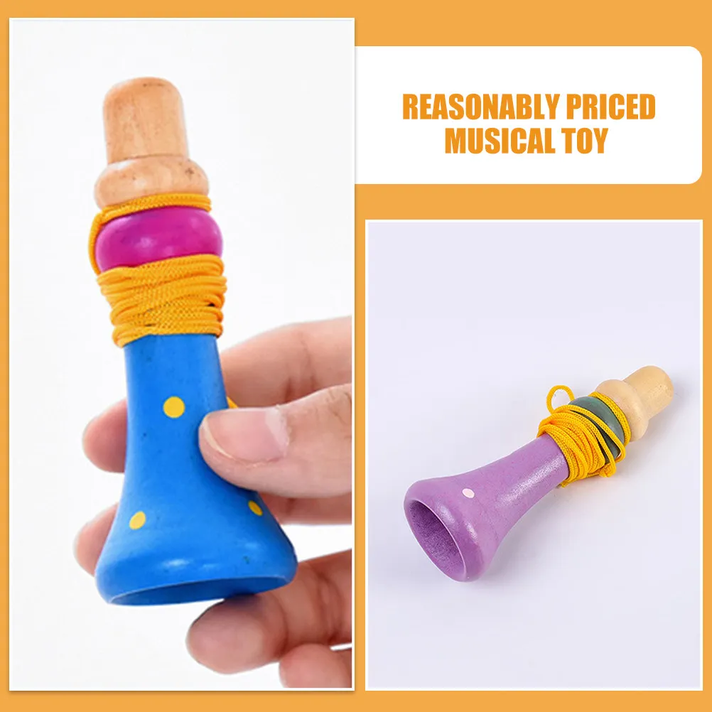 

Набор из 4 деревянных мини-труб для детей: музыкальный инструмент, имитация звука, игрушка для вечеринок, развивающая, креативная, веселая, в подарок