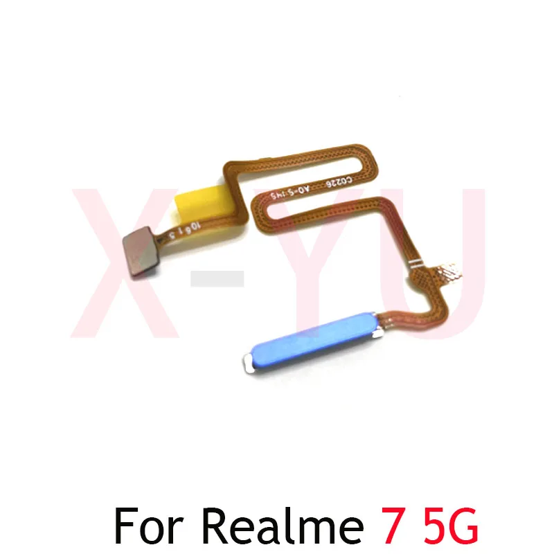 

For OPPO Realme 7i 7 5G Home Button Fingerprint Sensor Return Power Flex Cable