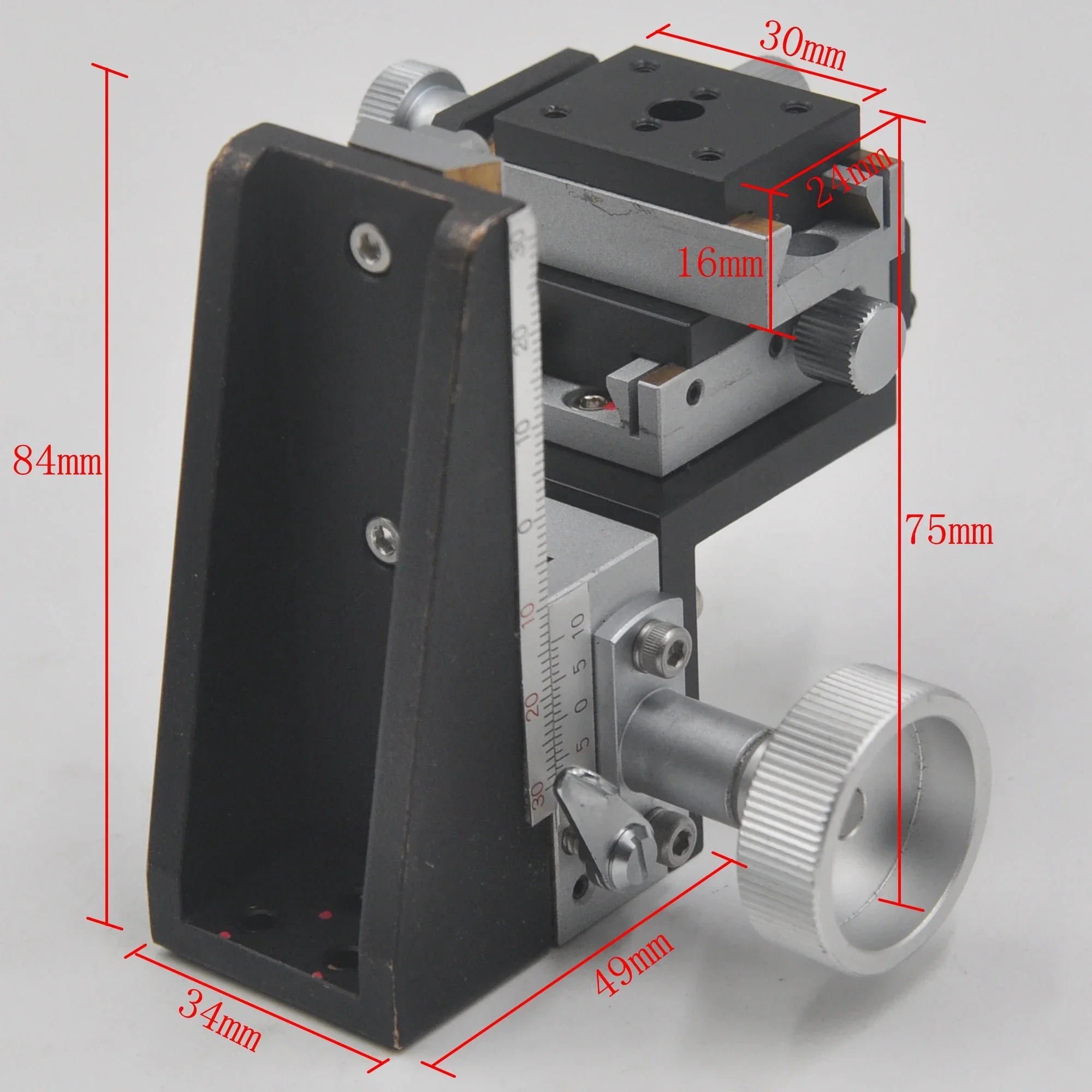 

SIGMA KOKI 3d XYZ axis 24*30 мм ручной оптический небольшой тонкий регулируемый раздвижной стол прецизионный паз в форме ласточкиного хвоста