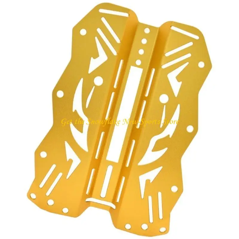 Scubas Diving Backplate BCD Backplate Aluminum Alloy Backplane for Scubas Diving Professional and Entertaining Diving