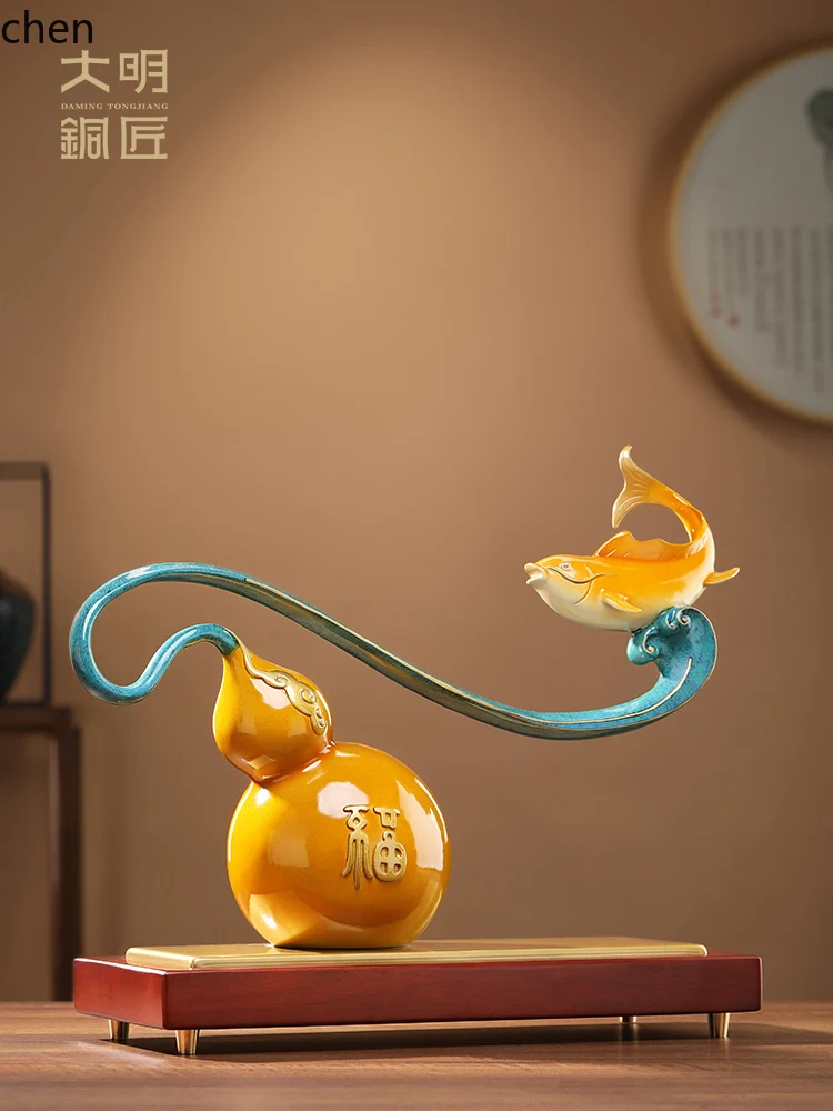 Gourd Ornament Home Living Room Decoration Housewarming Gift