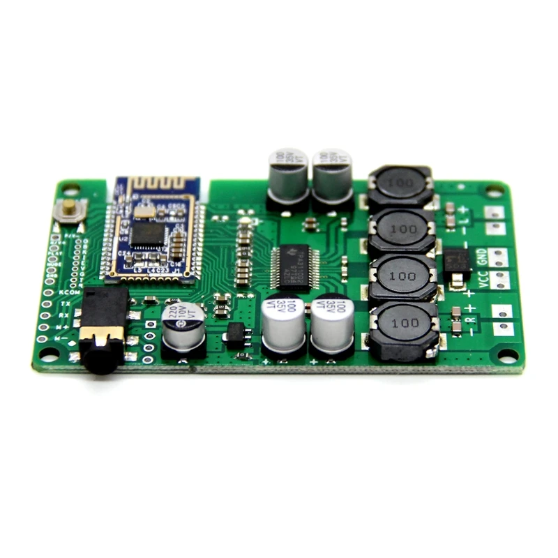 Bluetooth-compatible 5.0 Amplifier Board 20W/30W TWS AUX Support Call Serial Port To Change Name Mono Stereo Module