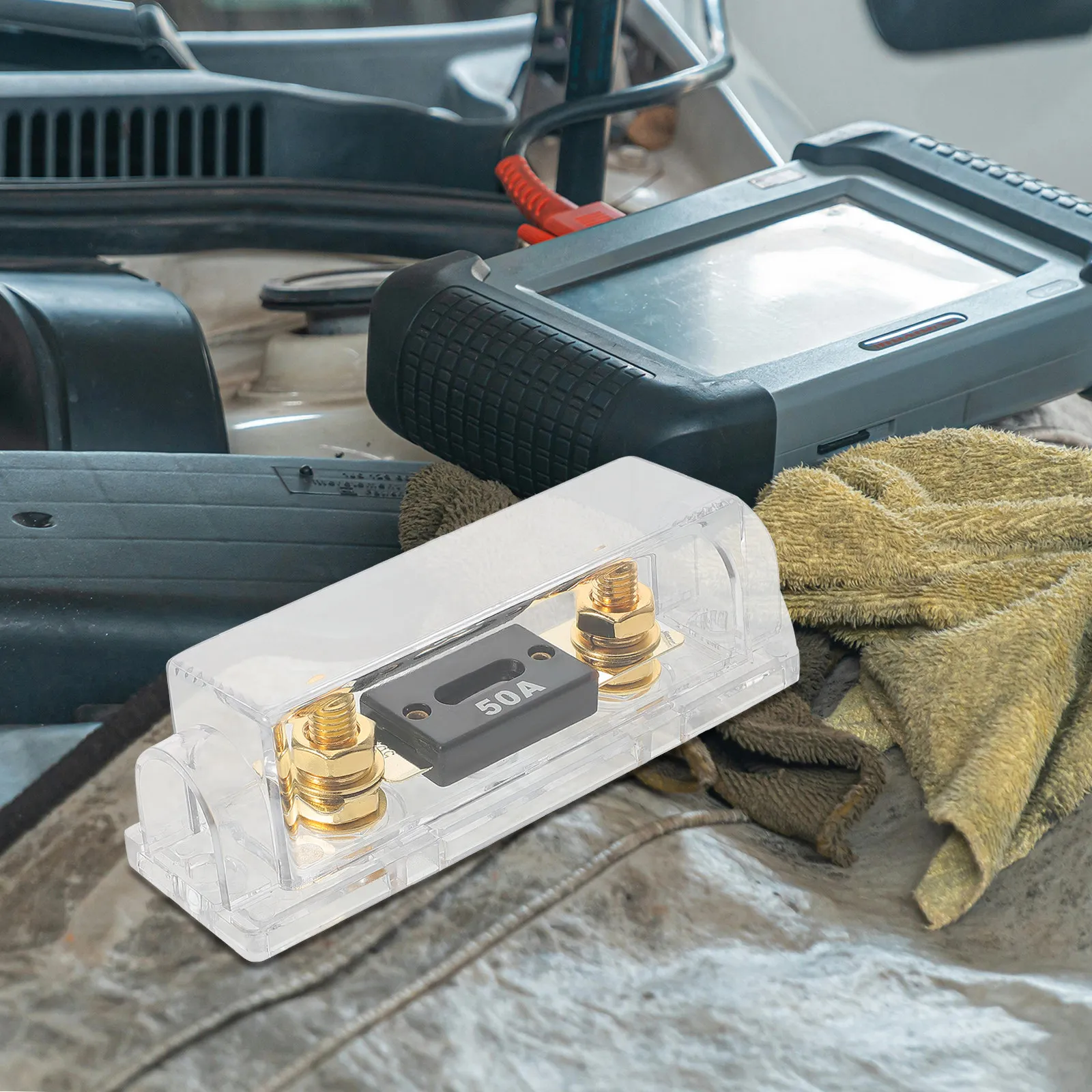 

Car Box Mini Holder Removal Tool Amp Block Anl Auto Block Marine Box Automotive Fuse Holder Car Fuse Puller Motor Protection