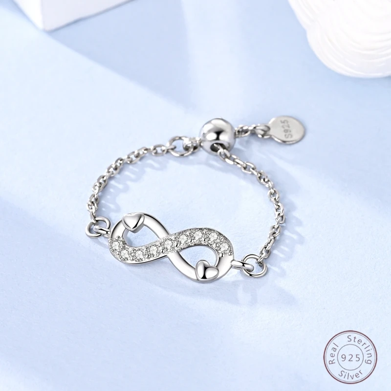New Original 925 Sterling Silver Ring Small Snake Open Women's Valentine's Day Birthday Gift DIY Jewelry