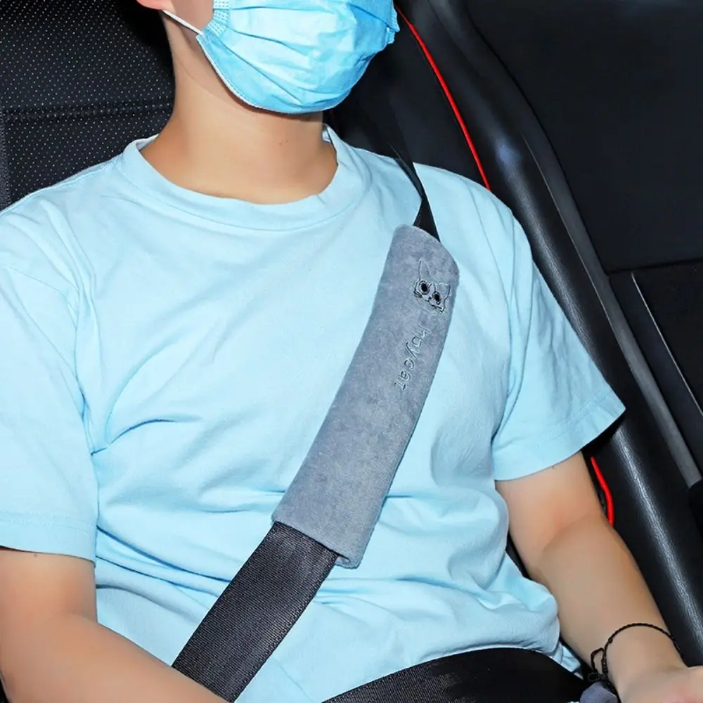 

Cute Animal Car Seat Belt Cover Decoration Automobile Safety Belt Protector Lengthen Cartoon Seatbelt Shoulder Pads Car-styling