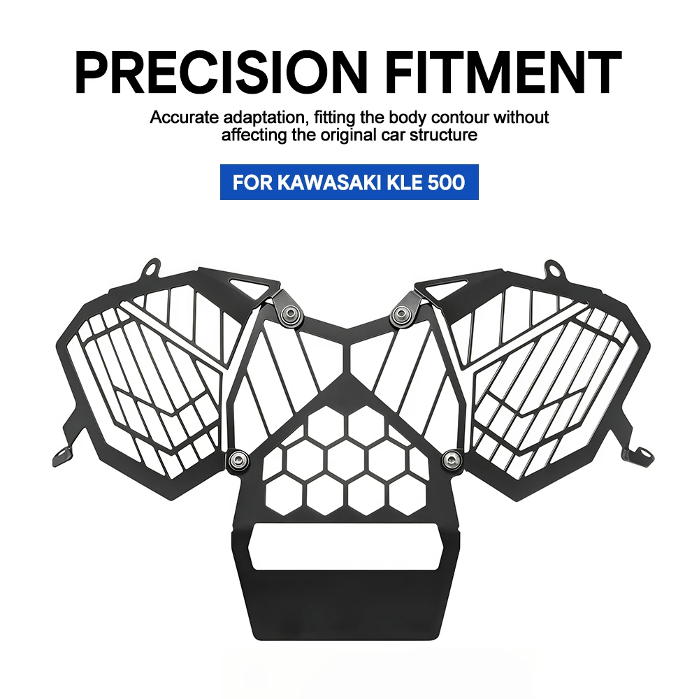 For Kawasaki KTM1050 1090 1190 1290 ADV RL Motorcycle Headlight Head Light Lamp Protection Grille Guard Cover Mesh Lampshad