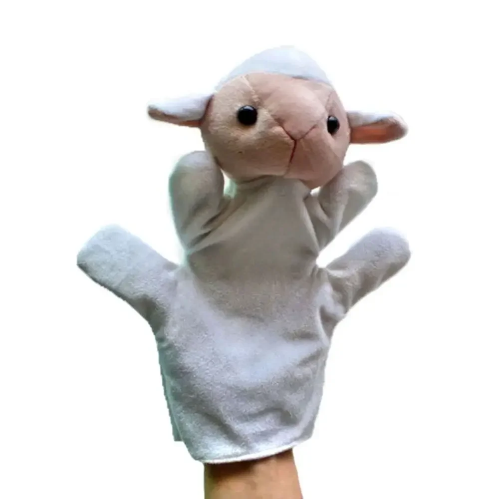 Marionetas de mano de felpa para animales, marionetas de mano adorables, juguetes de animales, juego de rol, 24 tipos