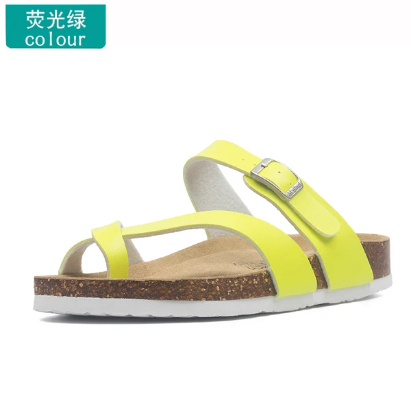 2023 Low cork Beach Flip Flops String Bead couple beach flip flops soft wedge Flat Slides slipper women summer unisex creeper