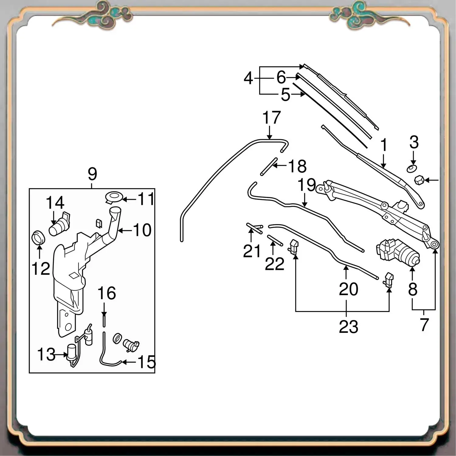 

Надежный насос двигателя омывателя лобового стекла для Toyota RAV4 Corolla Yaris MAZDA 3 5 6 G22C-67-482, 85330-71010, 85330-60190, G22C67482