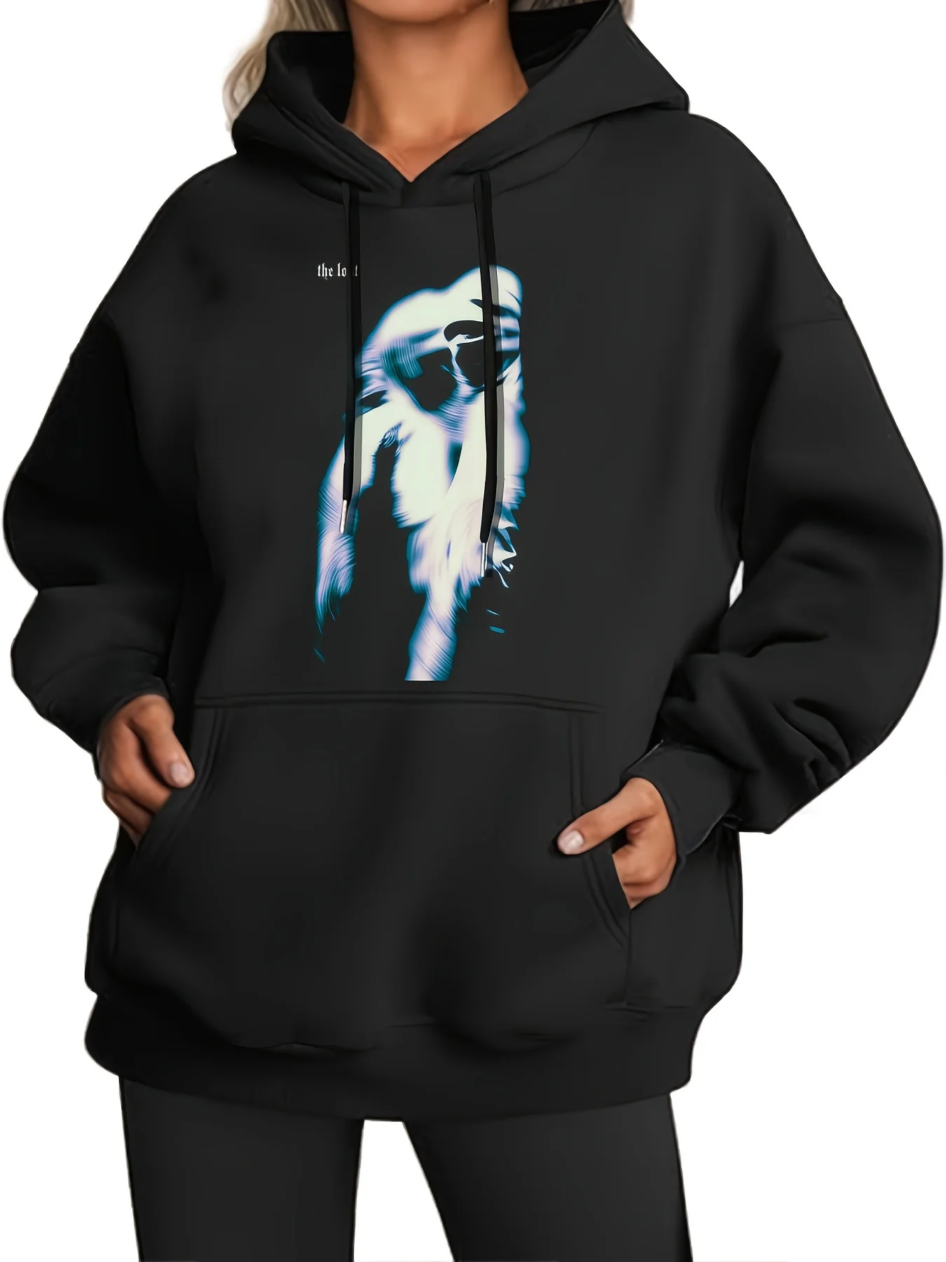 

Abstract Graphic Printing Autumn and Winter Cotton Hoodie for Men and Women Casual Outdoor Street Sports Training Brand Trend