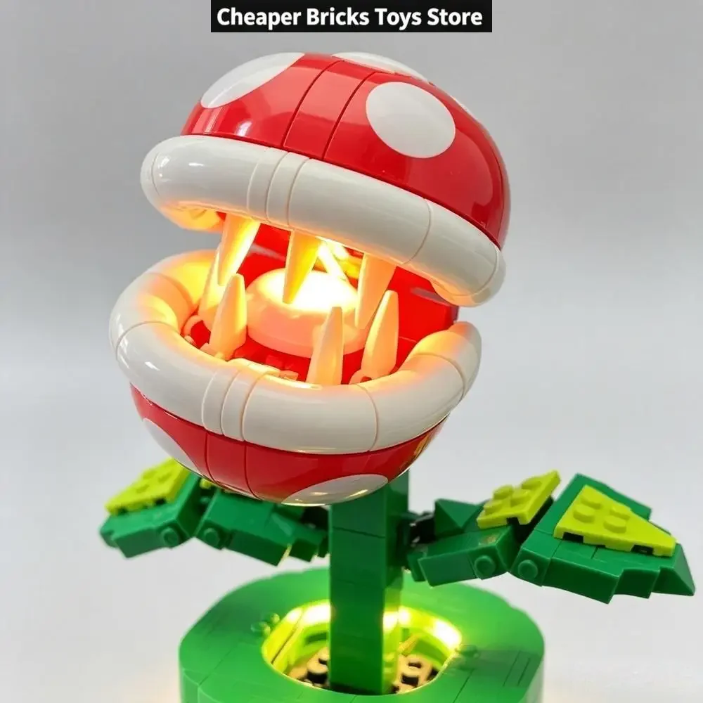 LED Light Set for 71426 System for Piranha Plant Construction Model (Excludes Building Bricks,Only the Light)