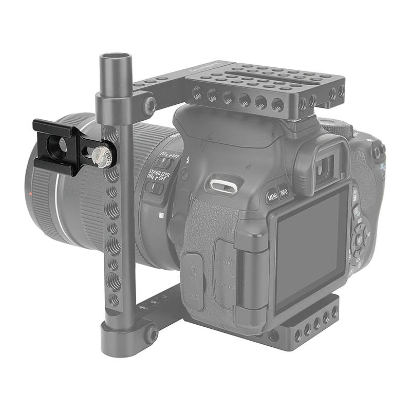 HDRIG uniwersalny uchwyt do butów zimnych z rowkiem montażowym 1/4 "-20 i śruba z ćwiekiem do zestawu ramka do kamery DSLR akcesoria do obuwia