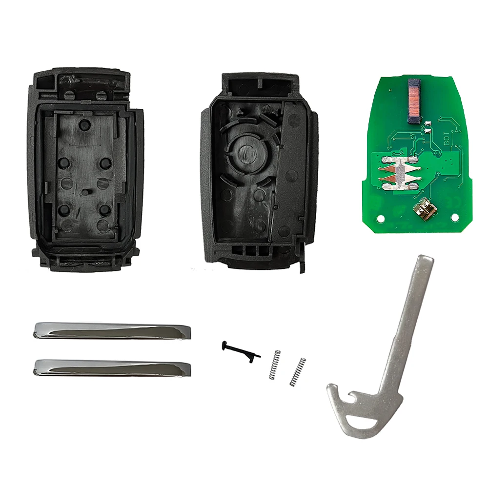 XRNKEY 315/434Mhz 5 wk49243 Remte Key 5 btn Fob per Jaguar XF XFR XK XKR X-TYPR S-TYPE 2007-2012 ID46 PCF7953A Keyless